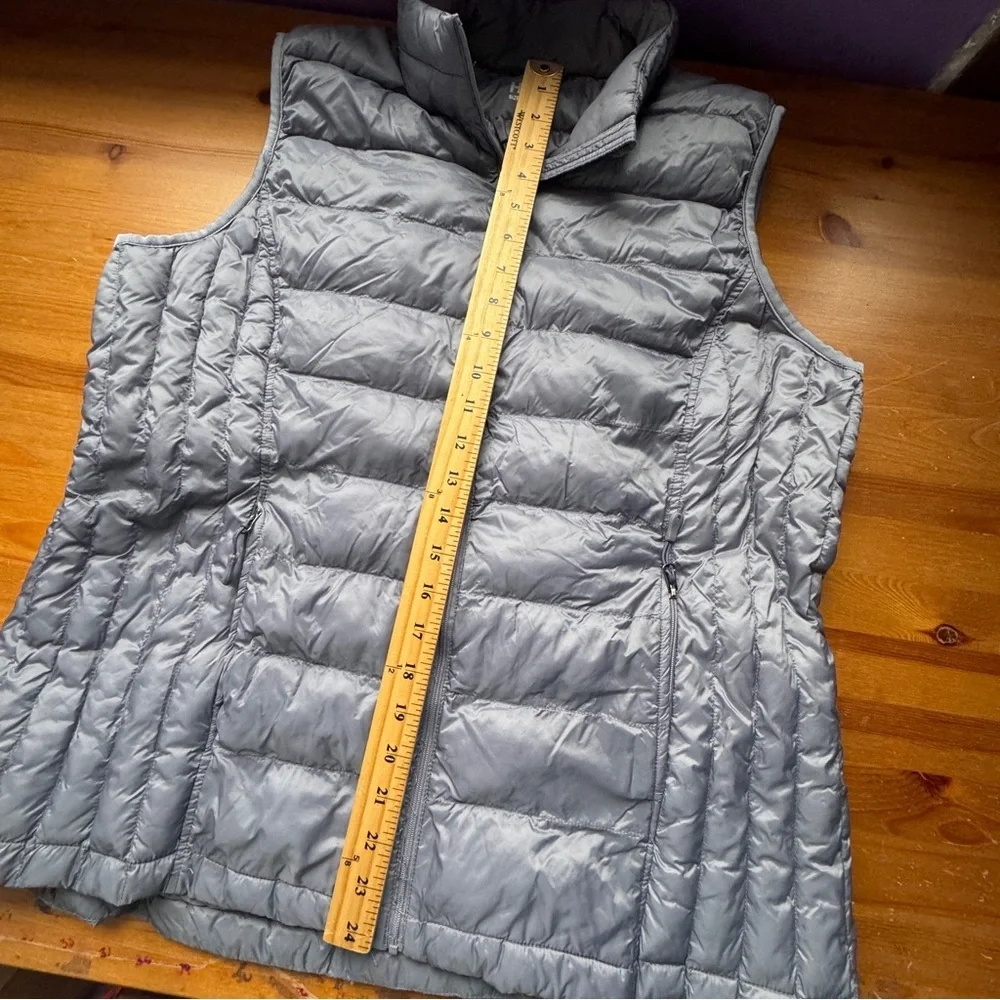 32degrees silver puffer vest size xl